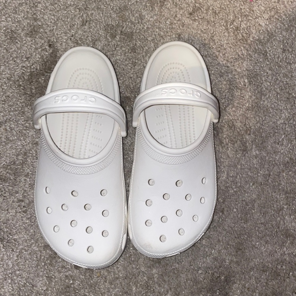 White crocs
